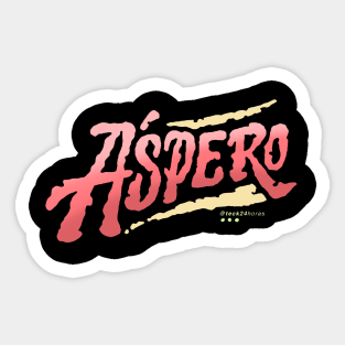 Aspero Sticker